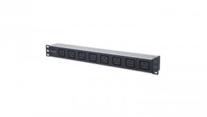 Listwa zasilająca Rack 1U 110-250V/16A 8X C19 kabel 2M 163613