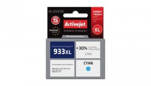 Tusz Activejet AH-933CRX (zamiennik HP 933XL CN054AE Premium 13 ml niebieski)