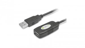 Przedłużacz kabel Hi-Speed USB 2.0 A-A M/F 10M Aktywny Tly IUSB-REP10TY