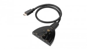 3-Portowy Przełącznik HDMI 3x1 4K*30Hz Pigtail