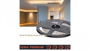 Taśma Premium 12V Slim 4mm 120led 3000K SMD2835 (5)