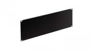 Panel maskujacy do szafy RACK 19 cali 4U czarny