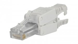 Wtyk beznarzędziowy RJ45 8P8C kat.6 nieekranowany UTP NEKU