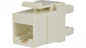 Moduł keystone RJ45 UTP kat.6 nieekranowany tylny montaż biały NEKU