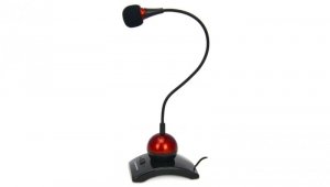 Mikrofon Esperanza Chat Desktop EH130 (kolor czerwony)