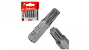 Końcówki do wkrętarki S2 TORX TX 30x25mm 5szt.