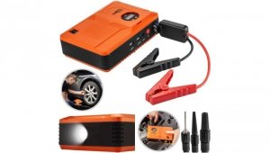 Urządzenie rozruchowe Jumpastarter powerbank 1,4Ah 400A kompresor 3,5bar i latarka 11-997