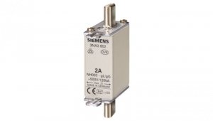Wkładka topikowa NH000 80A gG 500V wersja standard zaczepy nieizolowane 3NA3824