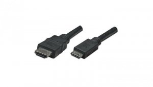 Kabel HDMI - Mini HDMI 4K*30Hz 1.8m Czarny