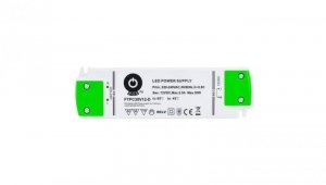 Zasilacz LED FTPC3012-D 30W 12V DC 2,5A meblowy TRIAC dimmable / ściemnialny