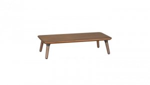 Drewniana podstawka pod monitor / laptop Maclean, (500x240x120mm), kolor czarny orzech, max. 20kg, MC-930
