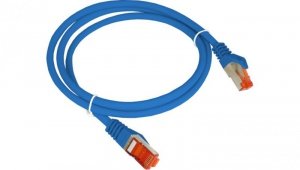 Patch-cord S/FTP kat.6A LSOH 5.0m niebieski KKS6ANIE5.0