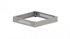 Cokół uniwersalny do szaf wiszących 19 regulowany szer. 600 x głęb. 400, 500, 600 mm, kolor szary SA-CU-SW-600-S