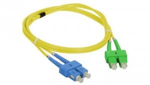 Patch cord SM SC/APC-SC duplex 9/125 5.0m FOC-SCASC-9SMD-5