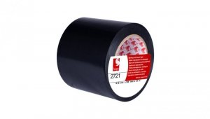 Taśma oznaczeniowa ostrzegawcza 100mm/33m czarna 2721 SCAPA