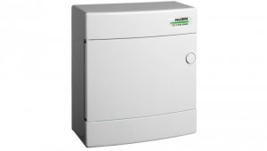Obudowa instalacyjna PNS skrzynka natynkowa 1x8 modułów 215x236x112mm plastikowa biała IP40 NOARK