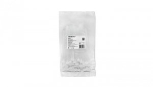 Qoltec Opaski zaciskowe wielorazowe/trytki 7.2*150mm Nylon66 UV Białe