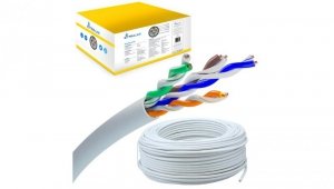 Kabel sieciowy skrętka 100M Extralink CAT5E UTP (U/UTP) V2 Wewnętrzny