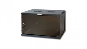Szafa wisząca 19 cali Rack 9U 540x600mm czarna I-CASE ER-1009B60