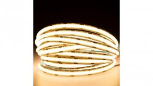 Taśma LED Pasek COB 12V 50W 1920LED NEON IP65 Ciepła 8mm 5m