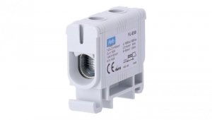 Blok rozdzielczy - odgałęźny 1 - polowy 2,5-50mm2 szary montaż płaski FJ-E50 85820