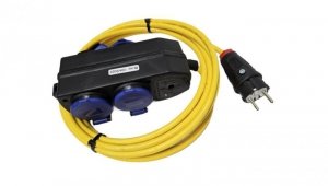 EXTREME Przedłużacz 3x1,5 PUR H07BQ-F 2m 4-fach 1323702