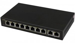 SWITCH POE PULSAR SG108 10-PORTÓW (8xPoE + 2xUPLINK)