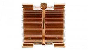 Radiator uniwersalny wytłaczany żeberkowy aluminium miedziane + płytka miedziana