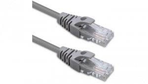 Qoltec Kabel Patchcord UTP CAT5e 2 x RJ-45 3m High speed Gold