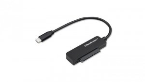 Qoltec Adapter SATA Przejściówka na dysk SSD HDD 2.5 USB-C Super speed 5Gb/s 2TB 19cm