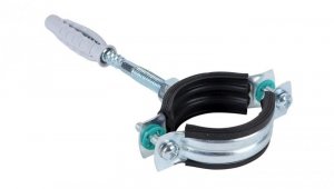 2S obejma z okładziną set M8/10 rozmiar 75-81mm 33245081 /opakowanie 50szt/