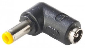 RED-2155/2555L Redukcja 2.1x5.5 Jack to 2.5x5.5 Plug (L) 90