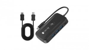Bezprzewodowy transmiter obrazu USB-C do HDMI 1080p 30m IDATA USBC-HUB5WL