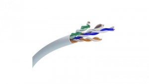 Kabel sieciowy skrętka 50M Extralink CAT5E UTP (U/UTP) V2 Wewnętrzny