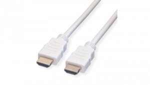 VALUE HDMI High Speed Cable met Ethernet M-M, wit, 1,5 m