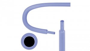 Rurka termokurczliwa RTS 12,7/6,4mm fioletowa 1m