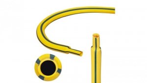 Rurka termokurczliwa RTS 38,1/19,1mm żółto-zielona 1m