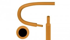 Rurka termokurczliwa RTS 1,6/0,8mm brązowa 1m