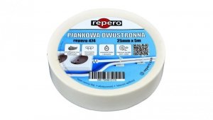 Taśma piankowa dwustronna REPERO 474 Double Sided 25mm/5m