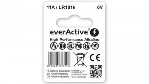 1 x bateria do pilota samochodowego everActive 11A LR1016 MN11