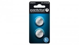 2 x bateria litowa mini everActive CR2016
