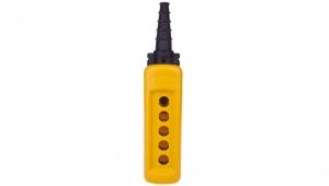Obudowa kasety 5-otworowa 22mm żółta IP65 XACA05
