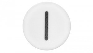 Wkładka przycisku 22mm płaska biała z symbolem START IM22-XD-W-X1 218167