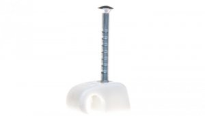 Uchwyt do kabli /4-7mm/ z gwoździem 2x25mm 2025 25 LGR 2228629 /100szt./
