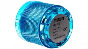 Moduł sygnalizacyjny 70mm, bez źródła światła, niebieski, T0-IKM7M