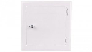 Drzwiczki rewizyjne metalowe 140x140mm białe DMW81