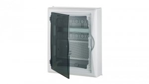 Rozdzielnica modułowa 2x12 n/t ECONOMIC BOX RN 2/24 MULTIMEDIALNA drzwi transparentne (N+PE) IP40 2505-21