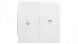 B.Kwadrat Klawisz podwójny symbol /strzałka/ biały 5316258999