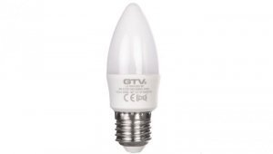Żarówka LED E27 C30 6W 520lm 3000K AC 220-240V 160st. LD-SMGC30C-60