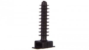 Kołek montażowy płaski czarny do opasek F=8mm BMKN5458AE /100szt./